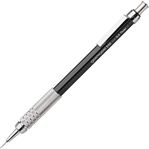 Pentel GraphGear 500 Automatic Drafting Pencils - PG523E, PG525A, PG527C, PG529N, 1 for Each...